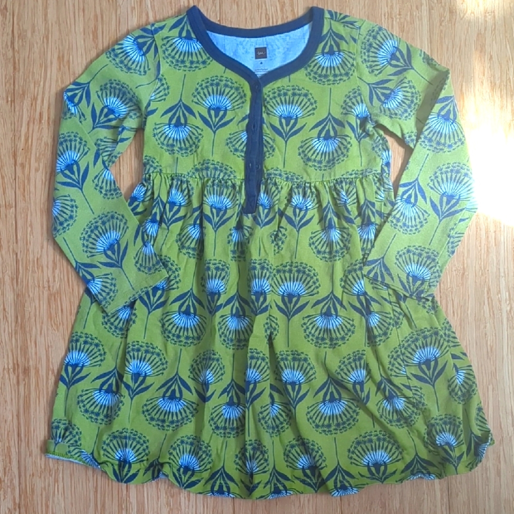 Tea Collection 4T Scotland Thistle Dress